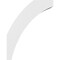 Ekena Millwork 4-in. W x 14-in. D x 18-in. H Thorton Architectural Grade PVC Knee Brace BRCP04X14X18THR - alternate 4